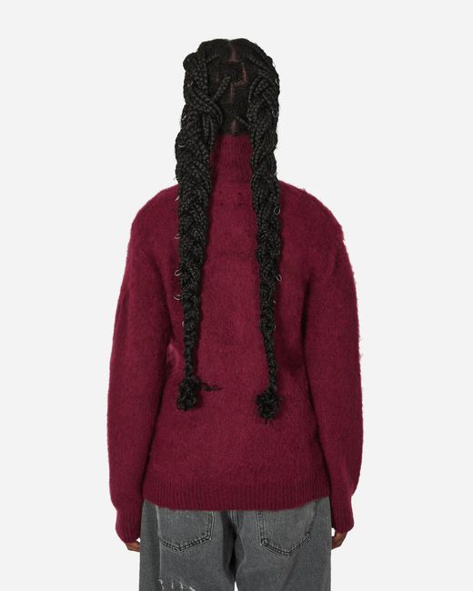 Needles Zipped Mohair Cardigan Bordeaux in Red for Men | Lyst Needles Zipped Mohair Cardigan Bordeaux in Red for Men | Lyst