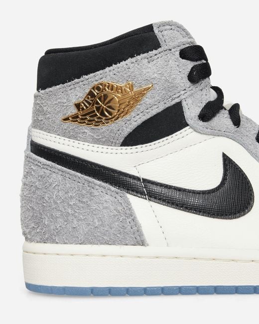 Nike Multicolor Air Jordan 1 High Og Sneakers Cool Grey / Sail for men