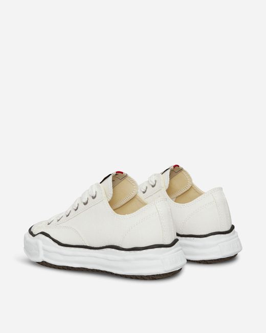 Maison Mihara Yasuhiro White Peterson Og Sole Canvas Low Sneakers for men