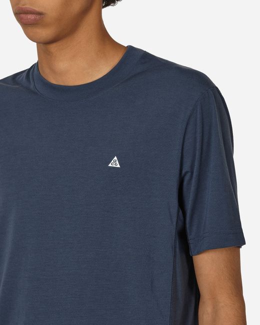 Nike Acg Dri-fit Adv Goat Rocks T-shirt Persian Thunder Blue for men