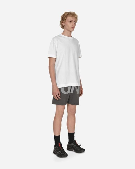 SLAM JAM Black Boxy Shorts for men