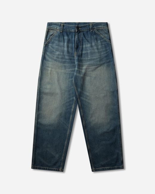 Carhartt Blue S Og Single Knee Pants (Mid Worn Used) for men