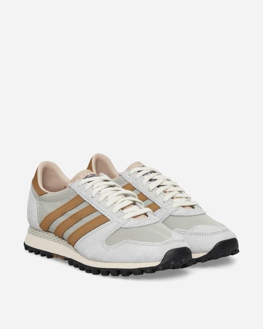 Adidas White Longridge Spzl Sneakers Wonder Silver / Halo Green for men