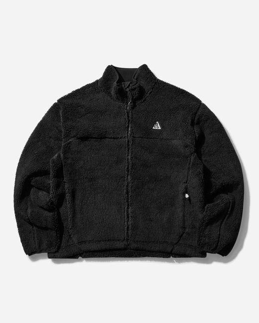 Nike Black Men S Acg Canwell Glacier Therma-fit Adv Windproof Jacket for men