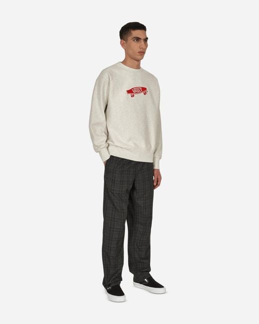 Vans Cotton Og Vintage Fit Crewneck Sweatshirt in Grey (Grey) for Men |  Lyst Australia