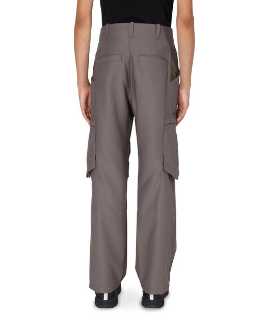 Kiko Kostadinov Bindra Cargo Pants in Grey for Men | Lyst