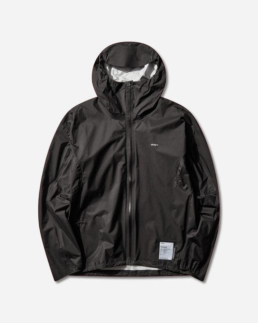 Satisfy Black Men S Pertex 3l Fly Rain Jacket for men