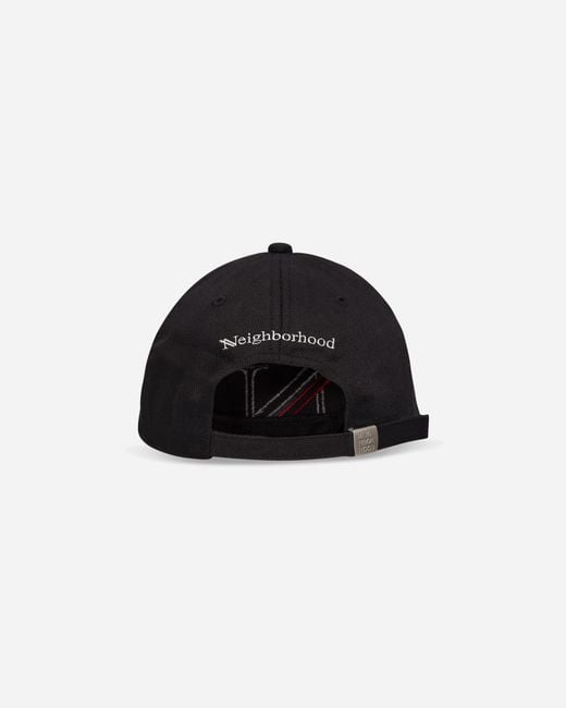 Neighborhood Black Baseball Cap for men