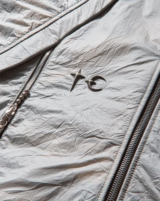 THUG CLUB Gray Men S Clouded Wind Soldier Jacket for men