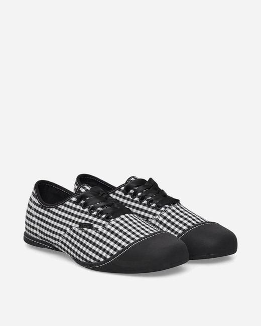 Vans White Authentic Prima Gingham Sneakers for men