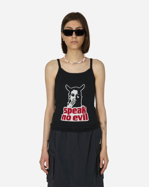 HYSTERIC GLAMOUR “ print tank top Hysteric Glamour Speak No Evil 
