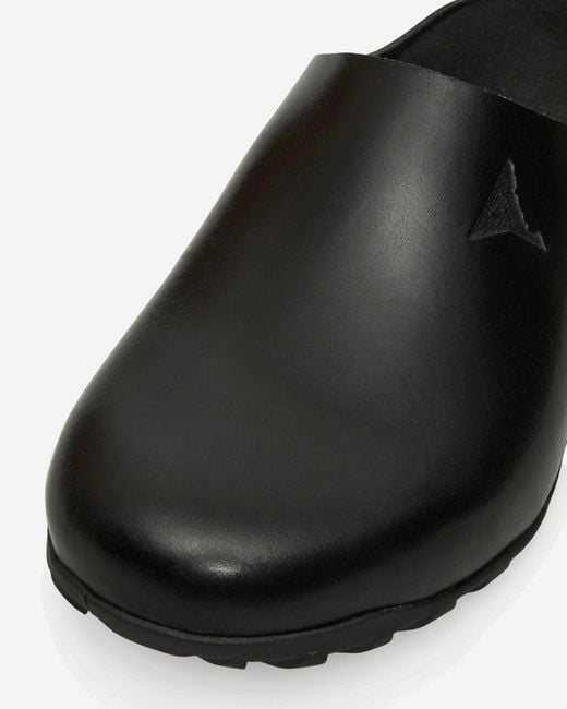 Roa Black Fedaia Clogs for men