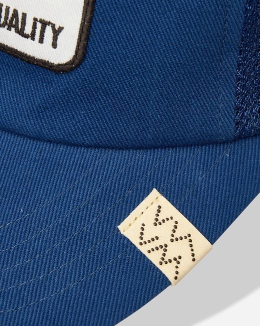Visvim Blue Goodyear Ii Cap T.Q for men