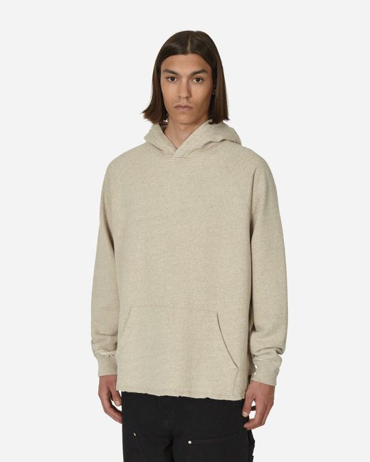 Our Legacy Slash Hooded Sweatshirt Oat in Natural for Men | Lyst Australia