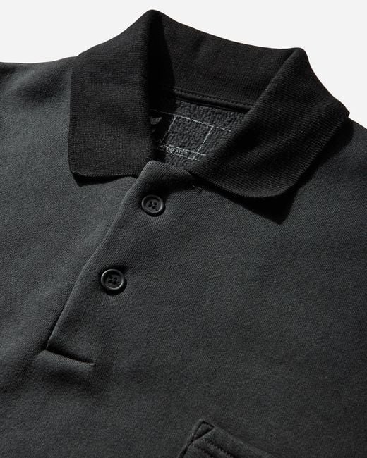 GR10K Black S 30001 Replicated Polo Sweatshirt Phantom for men