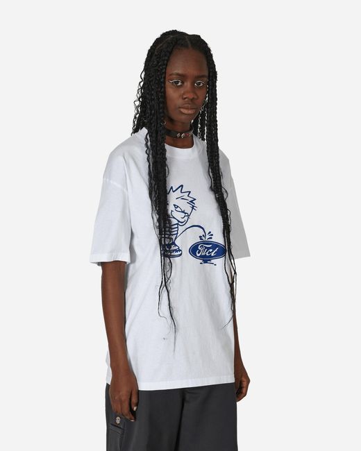 Fuct White Oval Pee Boy T-shirt