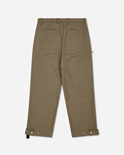 Oamc Peacemaker Green New Combine Pants for men
