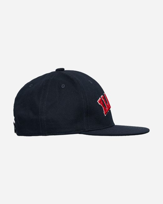 Xlarge Blue Round Logo Snapback Cap Navy for men