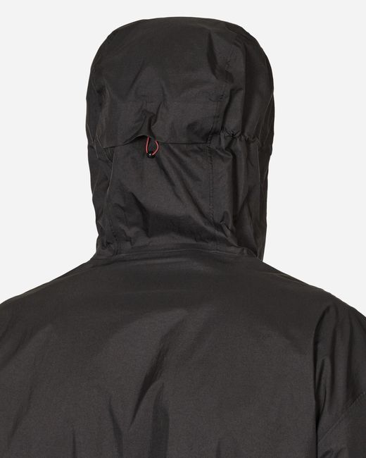 District Vision Black 3-layer Waterproof Shell Jacket for men