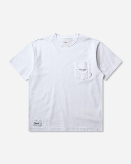 (w)taps White S Aii T-Shirt for men