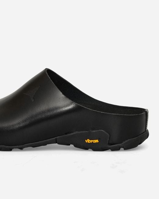 Roa Black Fedaia Clogs for men