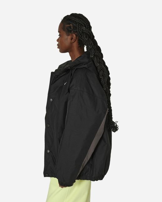 Nike Black Solo Swoosh Puffer Jacket