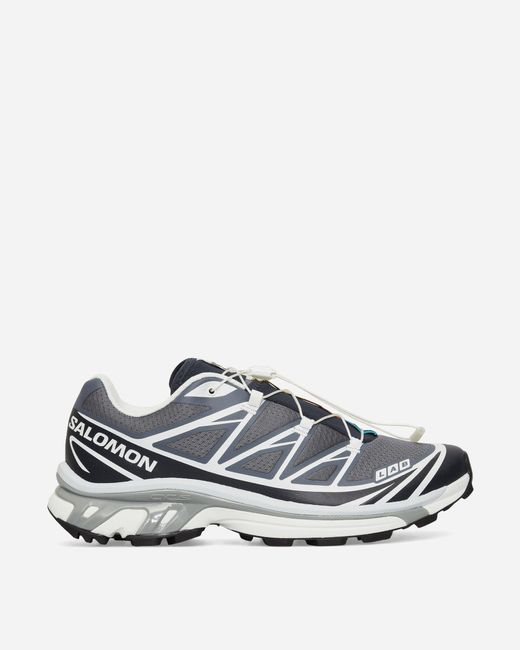 Salomon White Xt-6 Sneakers Grisaille / Blue Nights / Quarry for men
