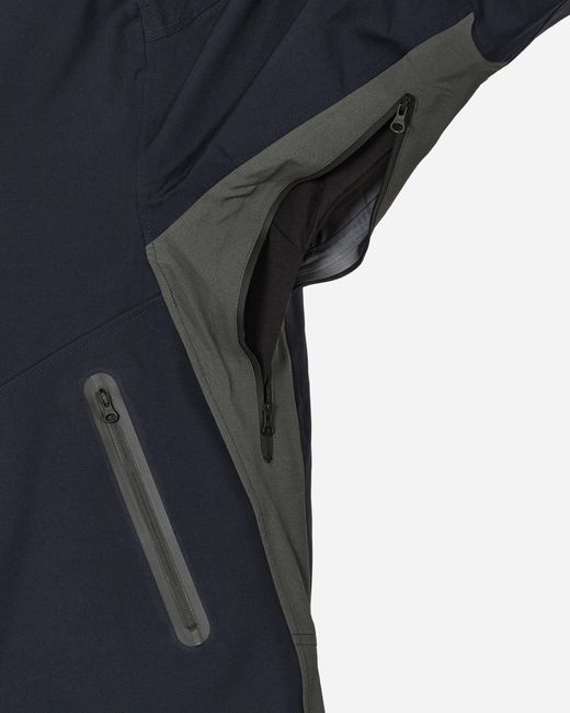 GR10K Blue Gore-tex® Skeleton Jacket Navy for men