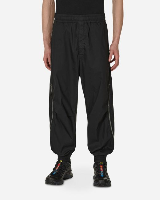 Stone Island Shadow Project Black Zipped Cargo Pants for men