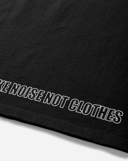 Undercover Black S U Signature T-Shirt for men
