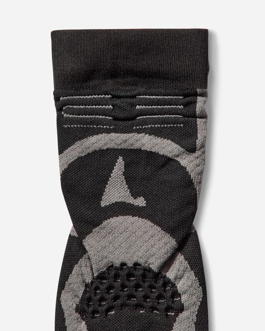 Roa Black Bones Logo Q-skin Technical Crew Socks for men