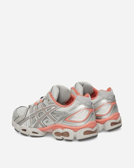 Asics White Gel-nimbus 9 Sneakers Cloud / Clay for men