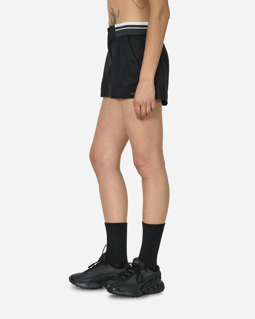 Nike Low-rise Canvas Mini Skirt Black