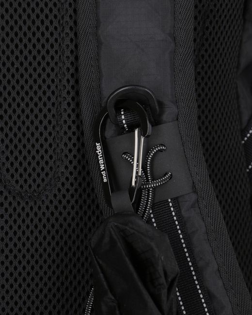 And Wander Black Ecopak 18l Backpack for men