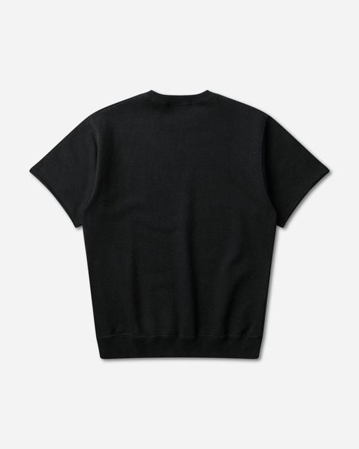 Hysteric Glamour Black Firebear College Sweatshirt for men