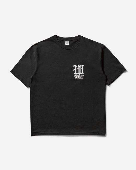 Wacko Maria Men S Washed Heavy Weight Crew Neck T-shirt