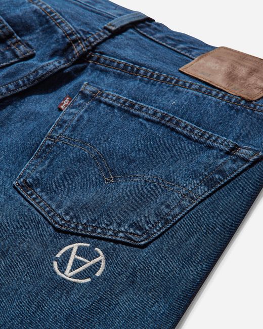 Levi's Blue Slam Jam 501 150Th Anniversary Jeans Stone Washed for men