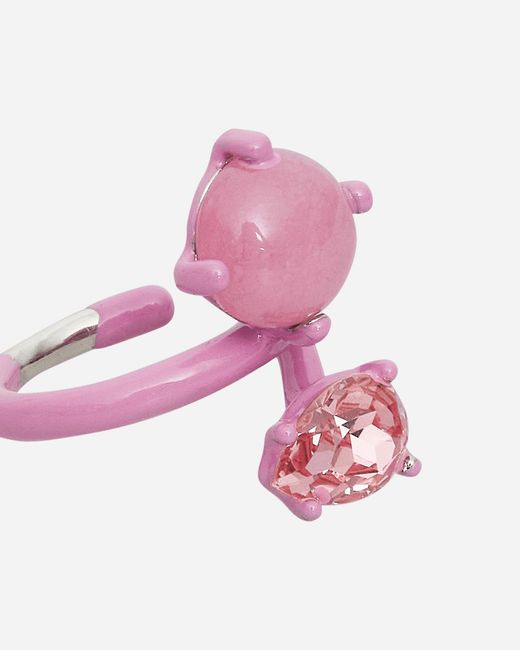 Panconesi Pink Corolla Ear Cuff
