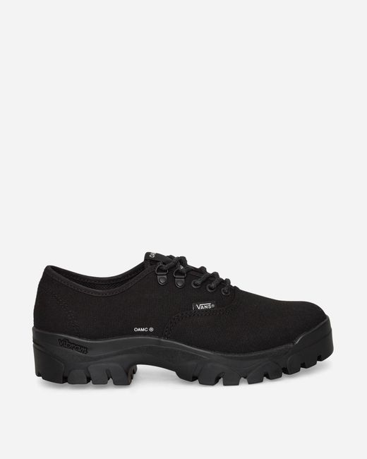Vans Black Oamc Authentic Oxford Sneakers for men