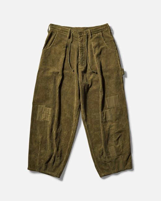 STORY mfg. Green Lush Carpenter Pants for men