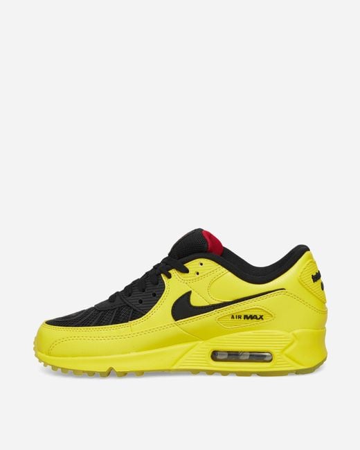 Nike Yellow Air Max Laser 90 Sneakers Zest for men