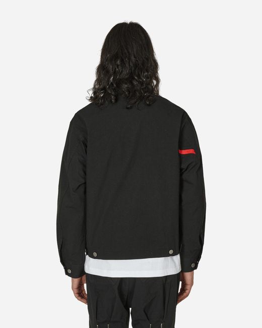 Phingerin Black P-Zip Drizzler Jacket for men
