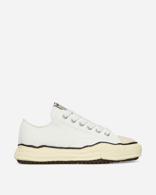 Maison Mihara Yasuhiro White Peterson Vl Og Sole Canvas Low Sneakers for men