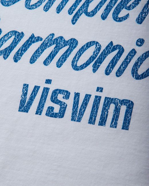 Visvim Gray S Jumbo T-Shirt Dmgd for men