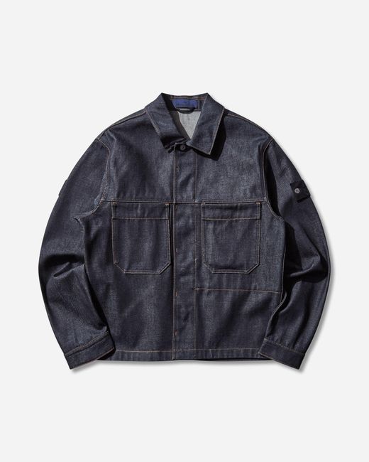 ジャケット・アウター STONE  INDIGO DENIM-RAW L Stone Island - INDIGO DENIM JACKET RAW – LE LABO STORE