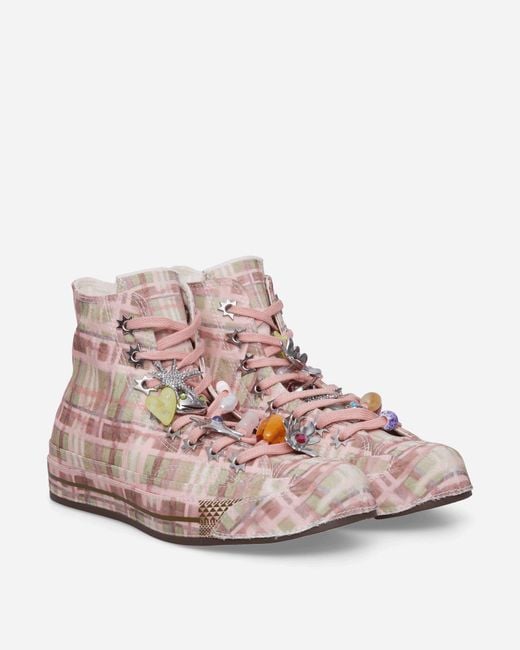 Converse Pink Collina Strada Chuck 70 Sneakers Mellow Rose / Fir Green / Spinach for men