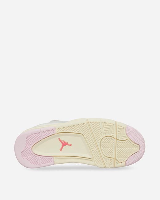 Nike White S Air Jordan 4 Rm Sneakers Photon Dust Sail Coconut Milk Hyper