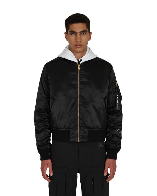 Moncler Genius Synthetic 7 Moncler Frgmt Hiroshi Fujiwara Rassos Bomber Jacket Black M for Men 