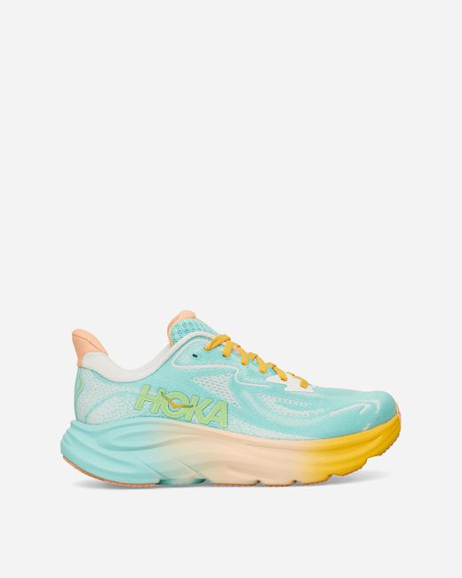 Hoka One One Blue Women S Clifton 10 Sneakers Spark / White