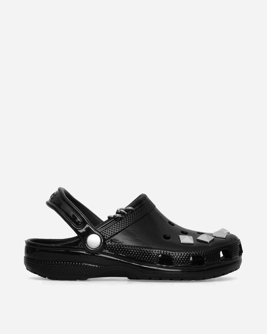 CROCSTM Black S Classic Studded Clogs